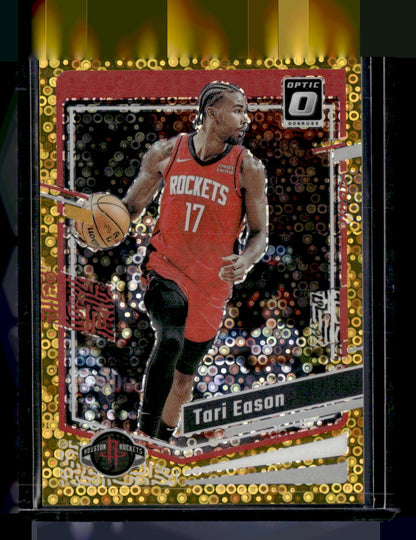 2023-24 Donruss Optic #123 Tari Eason Fast Break Gold #/10