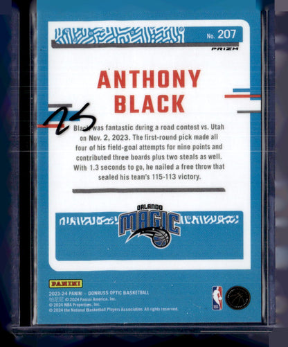 2023-24 Donruss Optic #207 Anthony Black Photon