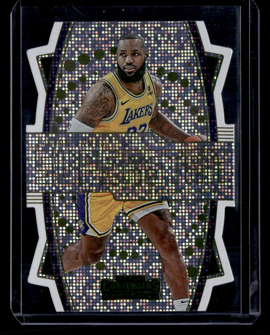 2023-24 Panini Contenders #4 LeBron James Superstar Die-Cuts