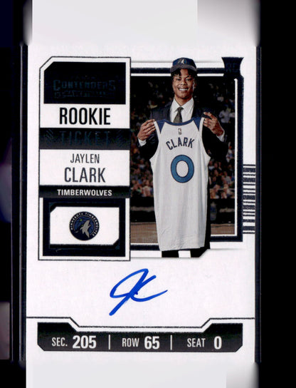 2023-24 Panini Contenders #139 Jaylen Clark