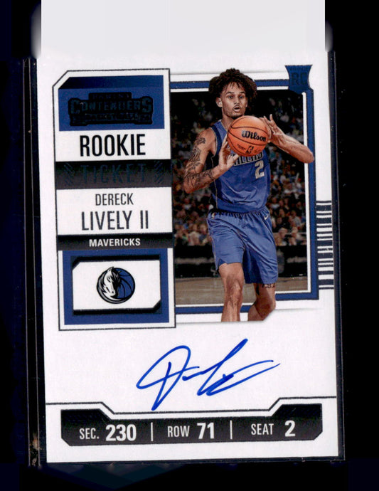 2023-24 Panini Contenders #143 Dereck Lively II