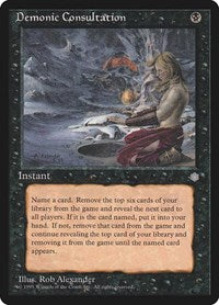 MTG Ice Age Demonic Consultation