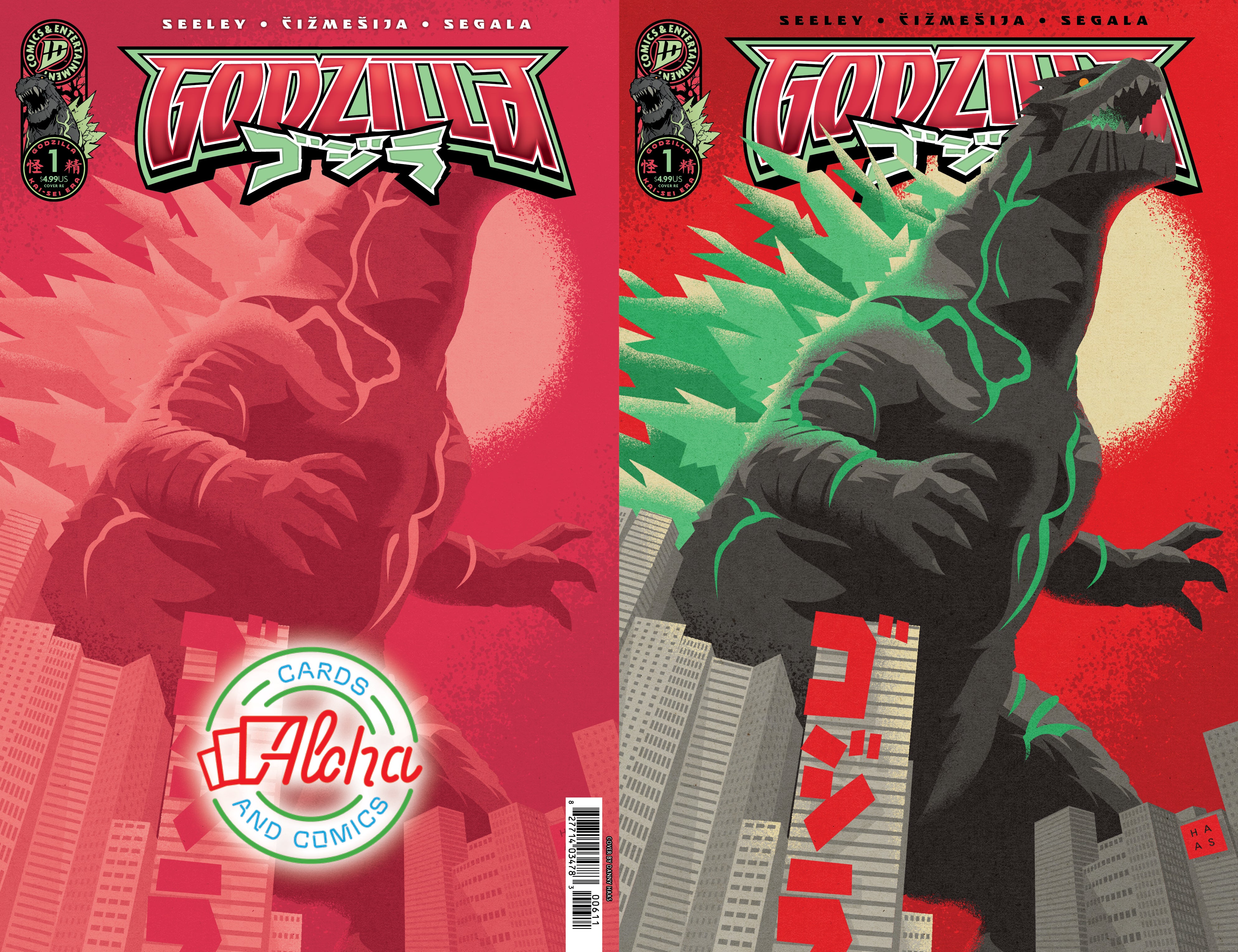 Godzilla #1 Kai-Sei Era – Danny Haas Aloha Card Shop Exclusive Variant