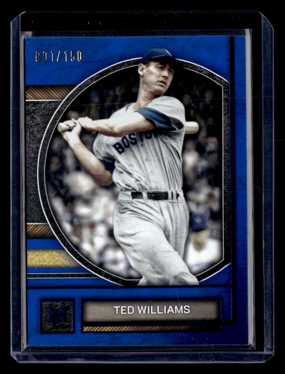 2025 Topps Museum Collection #16 Ted Williams Sapphire #/150