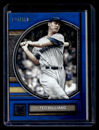 2025 Topps Museum Collection #16 Ted Williams Sapphire #/150
