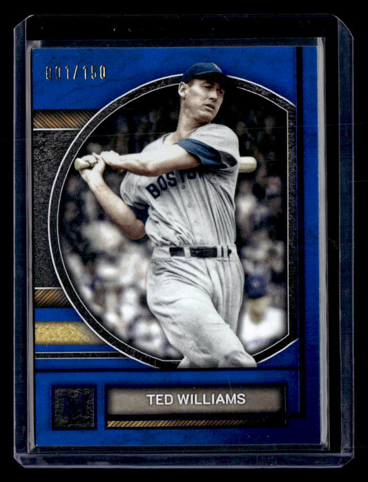 2025 Topps Museum Collection #16 Ted Williams Sapphire #/150