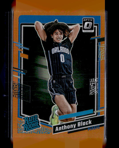 2023-24 Donruss Optic #207 Anthony Black Orange #/199