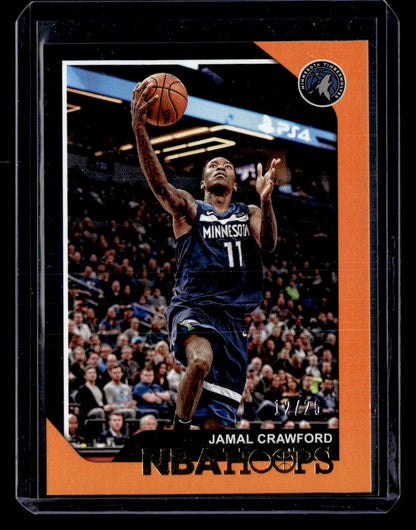 2018-19 Hoops #220 Jamal Crawford Orange #/25