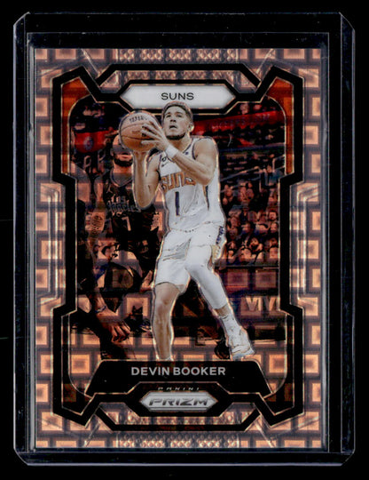 2023-24 Panini Prizm #58 Devin Booker Prizms Premium Factory Set #/150