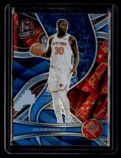 2021-22 Panini Spectra #26 Julius Randle Asia Lucky Envelopes #/8