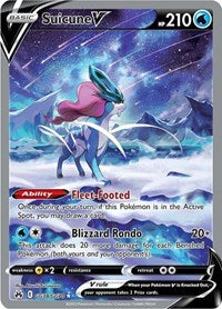 pokemon Crown Zenith: Galarian Gallery Suicune V