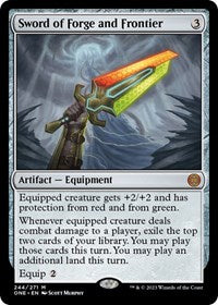 MTG Phyrexia: All Will Be One Sword of Forge and Frontier