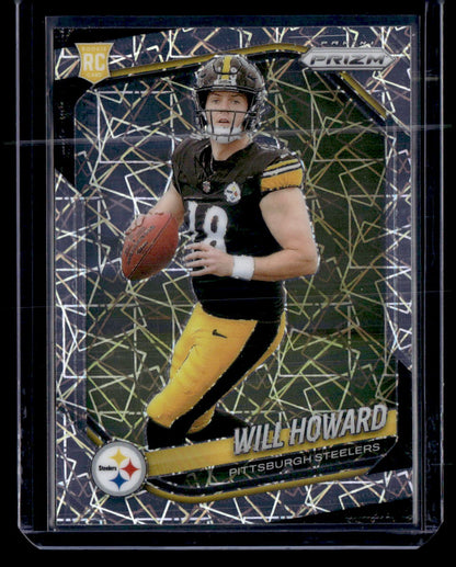 2025 Panini Prizm #367 Will Howard Lazer