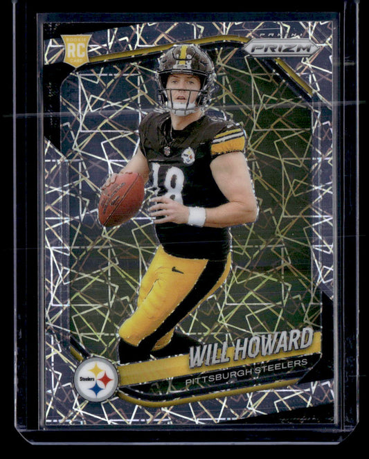 2025 Panini Prizm #367 Will Howard Lazer
