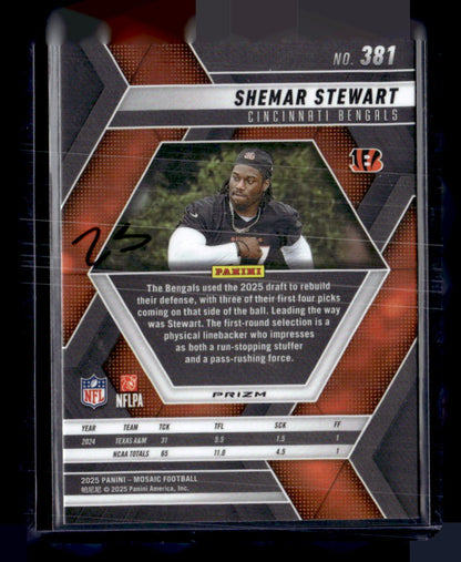2025 Panini Mosaic #381 Shemar Stewart Mosaic Genesis