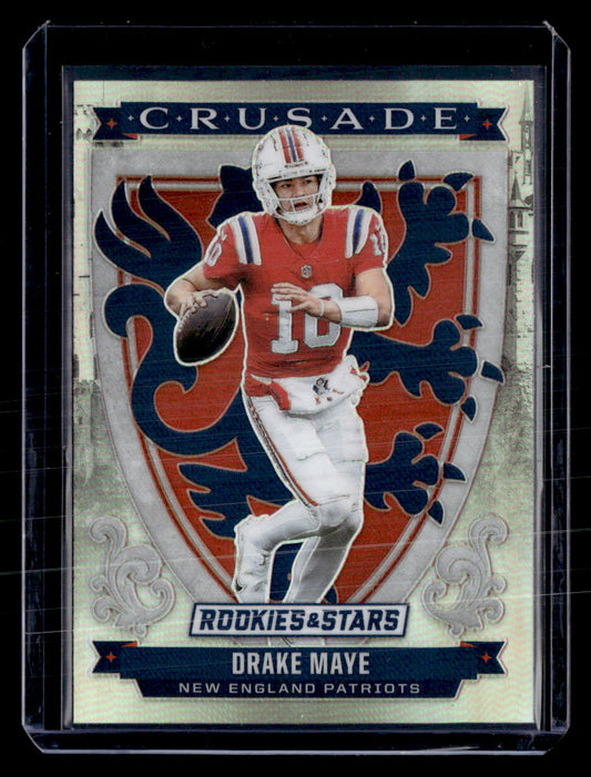 2025 Panini Rookies & Stars #29 Drake Maye Crusade Silver