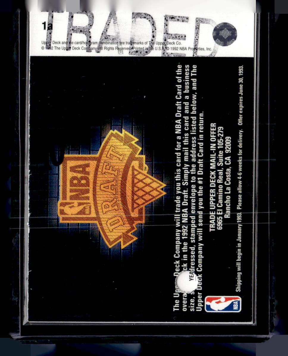 1992-93 Upper Deck #1b Shaquille O'Neal
