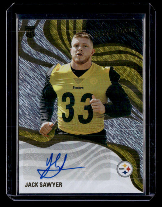 2025 Panini Revolution #RSA-JSR Jack Sawyer Revolution Signatures Storm