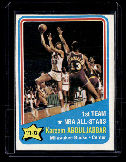 1972-73 Topps #163 Kareem Abdul-Jabbar