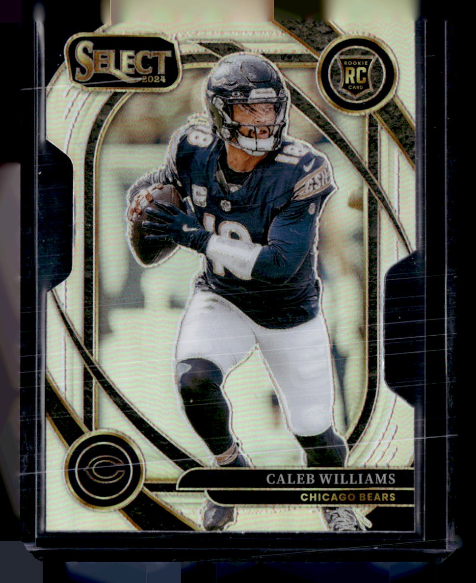 2024 Panini Select #216 Caleb Williams Silver Prizm Die Cut