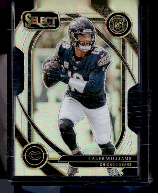 2024 Panini Select #216 Caleb Williams Silver Prizm Die Cut