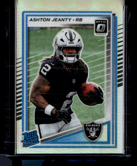2025 Donruss Optic #202 Ashton Jeanty Holo