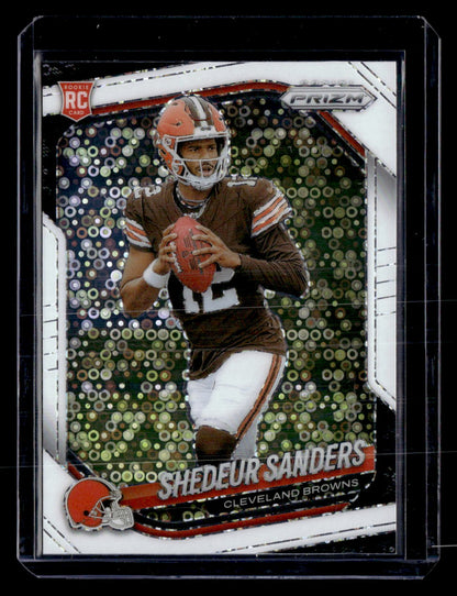 2025 Panini Prizm #302 Shedeur Sanders White Disco