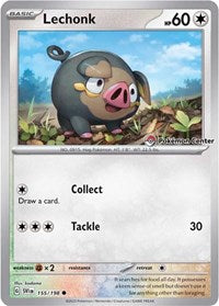 Pokemon Miscellaneous Cards & Products Lechonk (Pokemon Center Exclusive)
