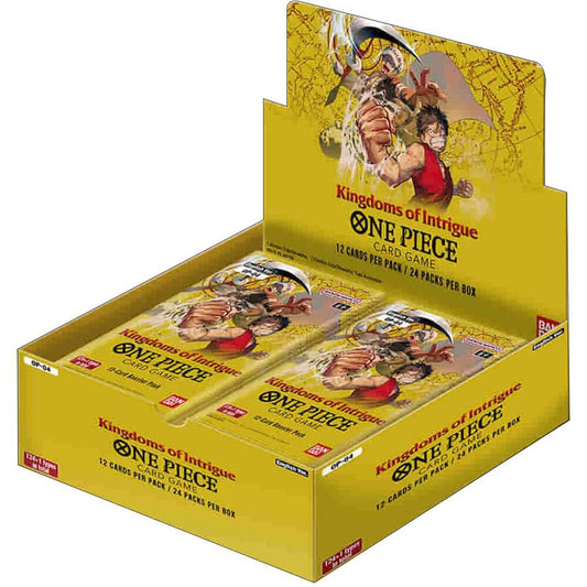 One Piece Trading Card Game: Kingdoms of Intrigue OP-04 Booster Box