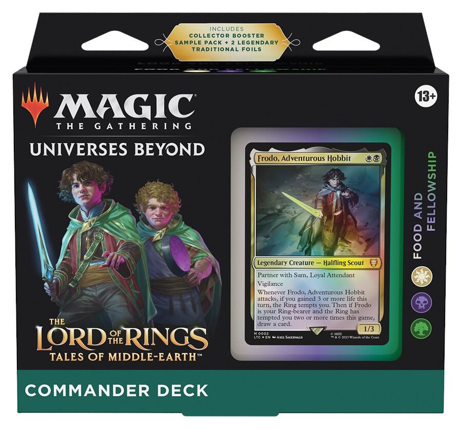 MTG The Lord of the Rings: Tales of Middle-earth Commander Deck - Food and Fellowship