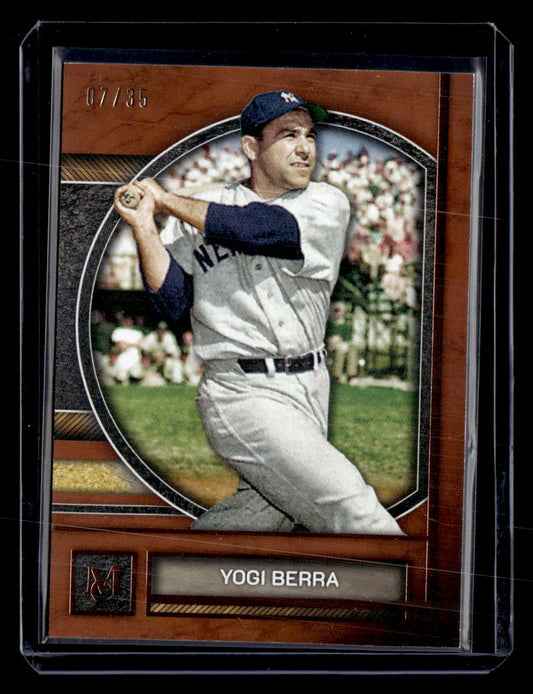 2025 Topps Museum Collection #53 Yogi Berra Bronze #/35