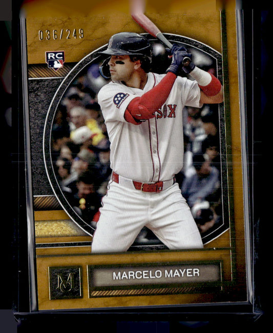 2025 Topps Museum Collection #91 Marcelo Mayer Gold #/249