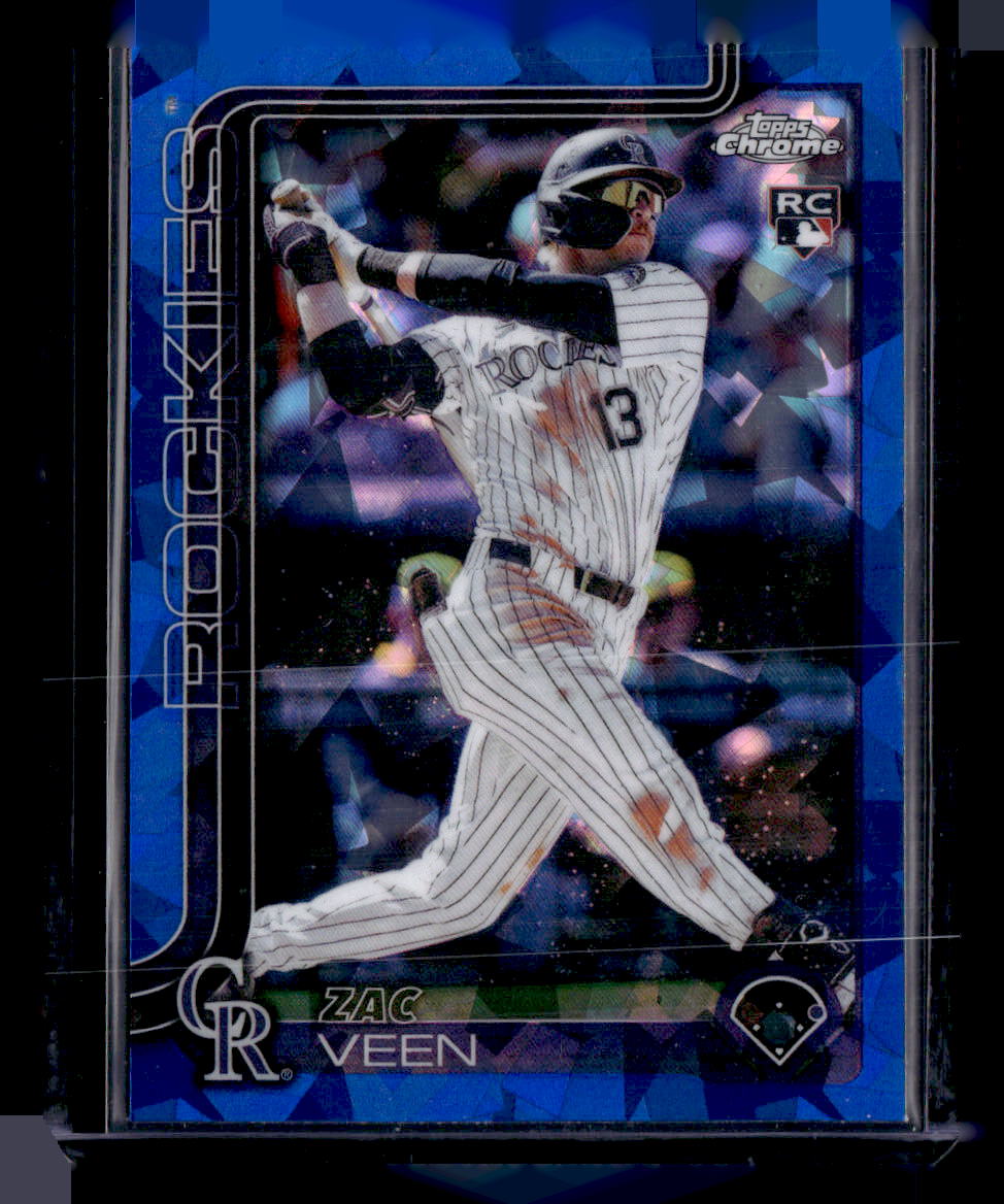 2025 Topps Chrome Update Sapphire Edition #USC28 Zac Veen