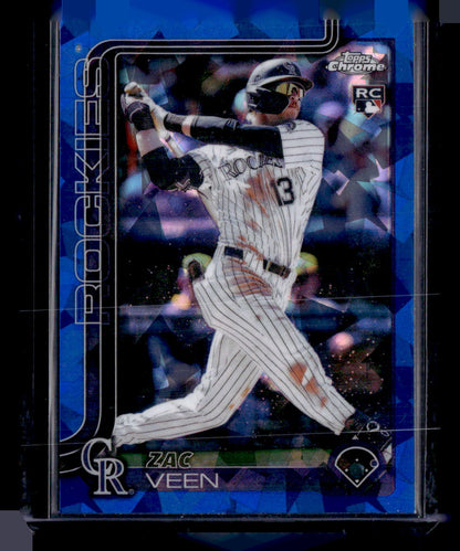 2025 Topps Chrome Update Sapphire Edition #USC28 Zac Veen