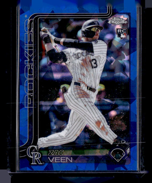 2025 Topps Chrome Update Sapphire Edition #USC28 Zac Veen