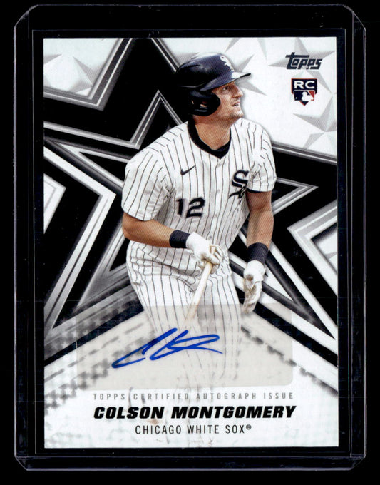 2026 Topps #BSA-CM Colson Montgomery Baseball Stars Autographs (Series One)