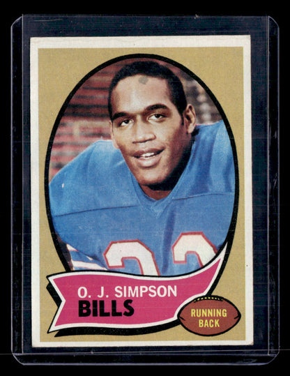 1970 Topps #90 O.J. Simpson