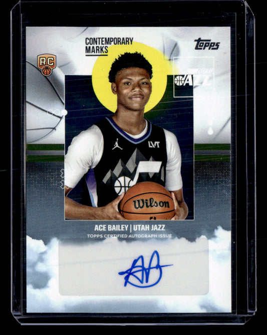 2025-26 Topps #CM-AB Ace Bailey Contemporary Marks