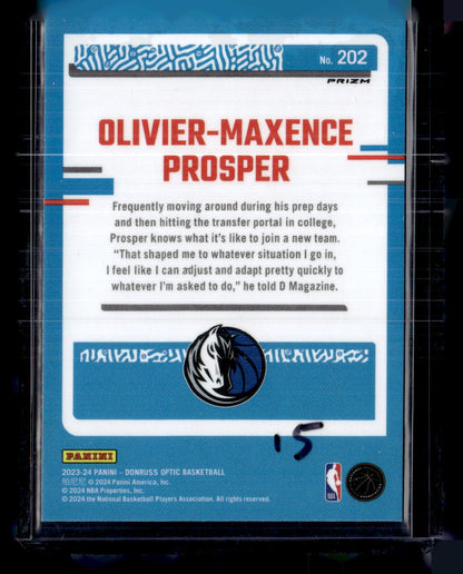 2023-24 Donruss Optic #202 Olivier-Maxence Prosper Photon