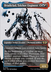 MTG March of the Machine: Multiverse Legends Brudiclad, Telchor Engineer (Halo Foil)