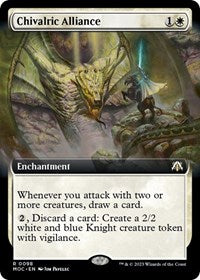 MTG Commander: March of the Machine Chivalric Alliance (Extended Art)