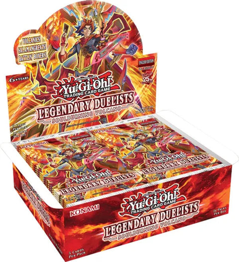 Yu-Gi-Oh! Legendary Duelists: Soulburning Volcano Booster Box