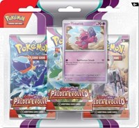 ポケモン SV02: パルデア エボルブ パルデア エボルブ 3パック ブリスター [ティンカティンク]
