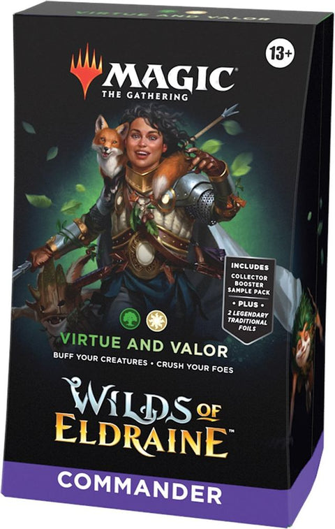 Magic: The Gathering - Wilds of Eldraine Commander Deck - Virtue And Valor