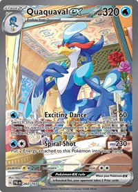ポケモン SV02: パルデア進化 クアクアヴァル ex - 260/193