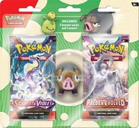 pokemon Miscellaneous Cards & Products Pokemon TCG: Back to School Eraser Blister [Lechonk]