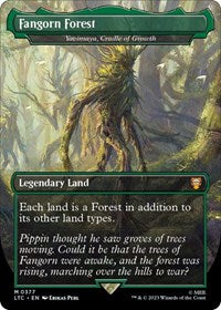 MTG Commander: The Lord of the Rings: Tales of Middle-earth Fangorn Forest - Yavimaya, Cradle of Growth
