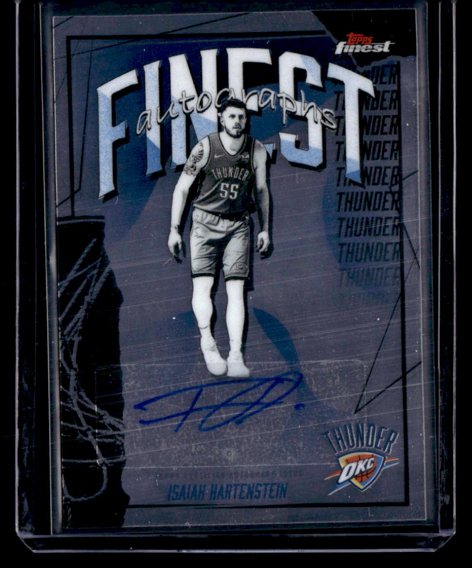 2025-26 Finest #FAU-IH Isaiah Hartenstein Finest Autographs