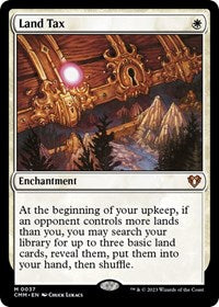MTG Commander Masters Land Tax