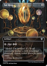 MTG Commander Masters Sol Ring (Borderless)